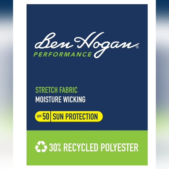 Ben Hogan Mens Performance Active Flat Front Flex Golf Shorts Various Sizes  NWT - Picture 6 of 6